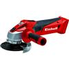 EINHELL - SMERIGLIATRICE A BATTERIA TC-AG 18/115 LI SOLO 18 V