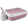 Imac Duo - Lettiera per gatti con paletta e porta paletta - Toilette per gatti