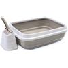 Imac Duo - Lettiera per gatti con paletta e porta paletta - Toilette per gatti