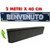 INSEGNA TABELLA LUMINOSA LED WIFI SCRITTA PERSONALIZZATA SCORREVOLE LUCE BIANCA