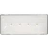 Beghelli Lampada Emergenza LED A Parete Beghelli 19500 IP 40 Stile+ 11W SE/SA 1/2H