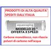 Aquili 5 Filtri carbon block 20" ricambio osmosi inversa acquario depuratore acqua