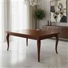 EffeZeta Tavolo allungabile Verona noce 140x80