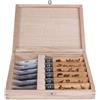 Opinel Cofanetto opinel edizione limitata animalia N°8 6 pezzi decorati animali caccia