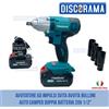 AVVITATORE AD IMPULSI SVITA AVVITA BULLONI AUTO CAMPER DOPPIA BATTERIA 20V 1/2"