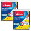 Vileda Panno giallo per pulizia pavimenti 4 pezzi 30% Microfibra Vileda 59 x 50 cm