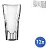 Bormioli rocco 12x Confezioni 3 Bicchieri In Vetro Susa Aperitivo 16 cl Trasparente Bormioli
