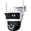 NIVIAN Telecamera Nivian PT Motorizata 3MP 4mm audio bidirezionale WiFi Slot per SD