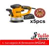 Ingco Rs4508 Levigatrice Rotorbitale 450W Con 5 Fogli Di Carta Abrasiva