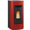 Nordica-Extraflame NORDICA EXTRAFLAME STUFA PELLET CANALIZZATA 8 KW KLAUDIA PLUS 5.0 BORDEAUX