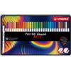 Stabilo Pennarello Stabilo Arty Line Pen 68 brush punta a pennello conf. 30 colori assor