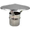 ZINCO CALABRIA fumaiolo comignolo a cappello in acciaio inox Ø 300 mm 30 cm camino stufe at