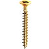 Mustad Viti Per Legno Ottonate Tp 3,5X16 (Pz.50) - 5 Sc