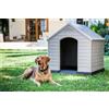 Curver Cuccia Per Cani Cane in PVC in resina Beige/Marrone 99x99x99h Curver Grand Hotel