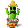 Does not apply Raffreddatore Gonfiabile a Forma Di Cactus Da 109,2 Cm Con Cappello Sombrero per