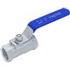 Does not apply Valvola a Sfera, Filettatura Interna, 1/2" 304 Rubinetto a Sfera in Acciaio Inox