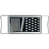 Hongu Grattugia Minerva Acciaio Inox Formaggio Verdura Doppia Accessori Multiuso