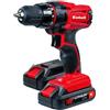EINHELL - TRAPANO AVVITATORE A BATTERIA TC-CD 18-2 LI 18 V