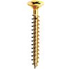 Mustad Viti Per Legno Ottonate Tp 4 X50 (Pz. 20) - 5 Sc