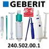 GEBERIT VALVOLA SCARICO CAMPANA 240.502.00.1 TWICO 2 PULSANTI CASSETTE TWINLINE