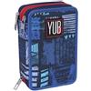 Seven Color Yub ASTUCCIO scuola 3 CERNIERE