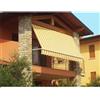 San Giorgio TENDA DA SOLE A CADUTA 400x300 cm - Colore Bordeaux/Crema
