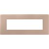 Vimar 14657U.18 Plana Up placca 7 moduli, 20.85x8.6x0.98cm, terracotta matt