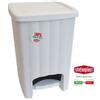 Stefanplast Pattumiera con pedale Margherita lt.20 Bianco