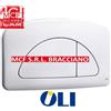 OLI PLACCA OLI DUAL 627001 PER CASSETTA INCASSO OLI DIAMANTE