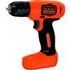 Black&Decker Trapano Avvitatore Batteria 7,2V 1,5 Ah 400 Giri/Min Cordless - BDCD8 B&D