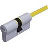 Securemme Cilindro Cromo Satinato K2 Con Codolo 5 Chiavi Mm. 70 (30+40)