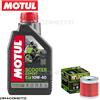 Motul Suzuki UX 150 Sixteen 2008- Tagliando Olio Motul SCOOTER EXPERT 4T 10W-40 MA ...