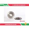 BREMBO 2 DISCHI FRENO ANTERIORI BREMBO VERNICIATI 09584311 09.5843.11