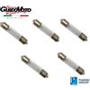 Piaggio LAMPADINE 6 VOLT 5 WATT 6 X 40 FANALE POSTERIORE MOTO CICLOMOTORI VESPA 111102
