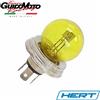 SGR LAMPADINA 6 VOLT 15 WATT P26S GIALLA FARO ANTERIORE CICLOMOTORI VESPA 206401