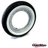 Guidomoto 3.00-10" Ruota completa Vespa con pneumatico fascia bianca
