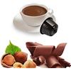 KICKKICK 32 Capsule Gianduia Compatibili con Nescafé Dolce Gusto - Bevanda Solubile in Cialde