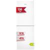 Amica KGC 384 110 W/frigorifero congelatore/bianco/altezza 148 cm