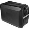 Borsa posteriore per moto impermeabile con triple cinghie regolabili guscio PU