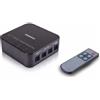 Marmitek Toslink Audio Switch - Marmitek Connect TS21 - Audio Soft Optical - 2 In / 1 Out - S / PDIF - Frequenza di campionamento 192 kHz - Dolby Digital - DTS - Switch per cavi in fibra ottica