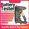 BT173 Tester con display LCD per litio AAA AA C D 9 Volt e 12 Volt