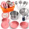Does not apply Set Pentole Giocattolo e Cucina Accessori per Bambini Pentoline Giocattoli e