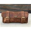 Handmade Moto Anteriore Forcella Strumento Borsa Sella Conservazione Sacchetto Bull Capra