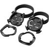 Deragliatore Anteriore MTB TY300 18/21 Velocità Finitura Nera Lega 31,8mm Misur
