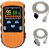 LEPU (Creative Medical) LEPU Pulsossimetro Bambino SpO2 Pulse Rate Digitale Portatile con Bluetooth App