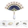 Spilla Decorativa Gioielli Da Donna Ventaglio D'epoca Forma Di Fan