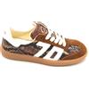 Back 70 Cloud S102 sneaker camoscio cuoio-pelle stampa rettile fondo gomma 6/7