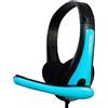 Cuffie Over-Ear con Doppio Jack da 3,5mm per Computer e Console per Gaming