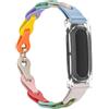 Per Fitbit Air Cinghia Silicone Colorata 15,4x2cm Comoda Design Flessibile