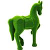 per cavallo Floccato Rustico Resina per decorazione per Esterno per giardino